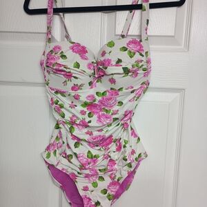 Betsey Johnson  Women's One Piece Bathing Suit